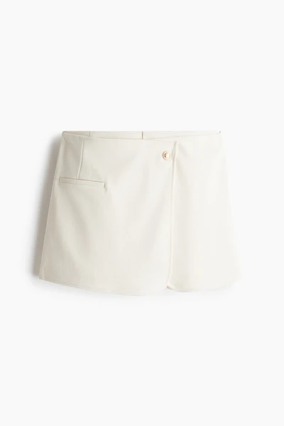 Jupe-short en interlock