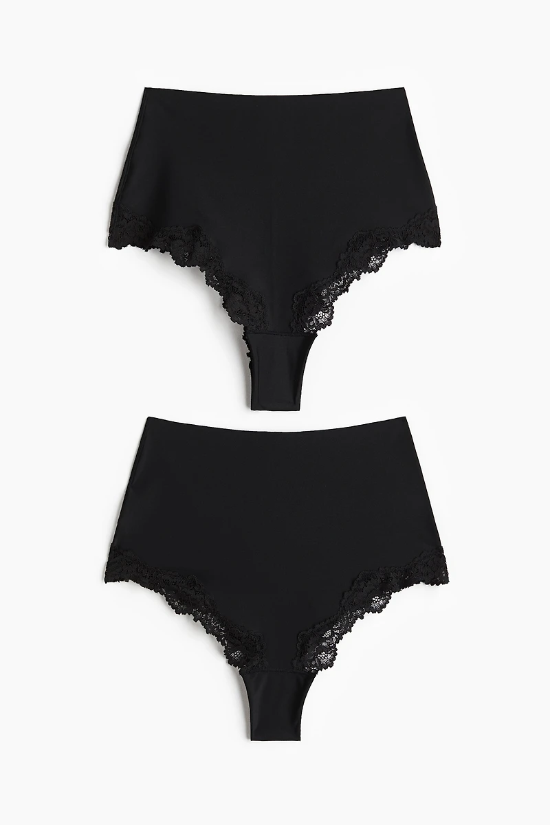 2-Pack Microfiber Brazilian Briefs