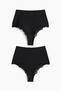 2-Pack Microfiber Brazilian Briefs