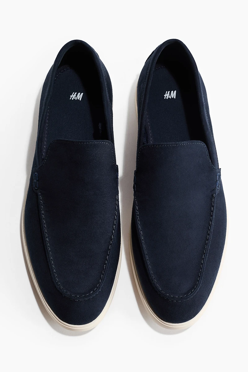 Moccasin-Seam Loafers