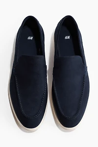 Moccasin-Seam Loafers