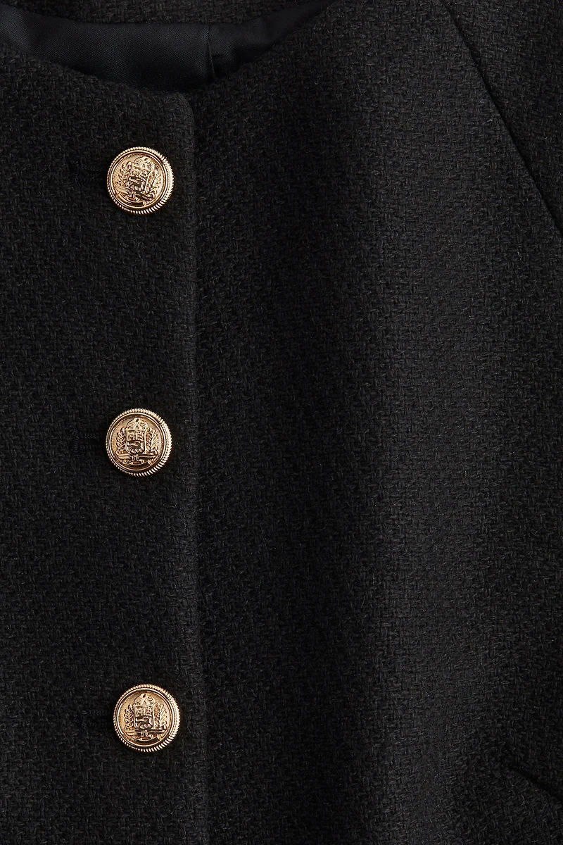 Button-Front Top