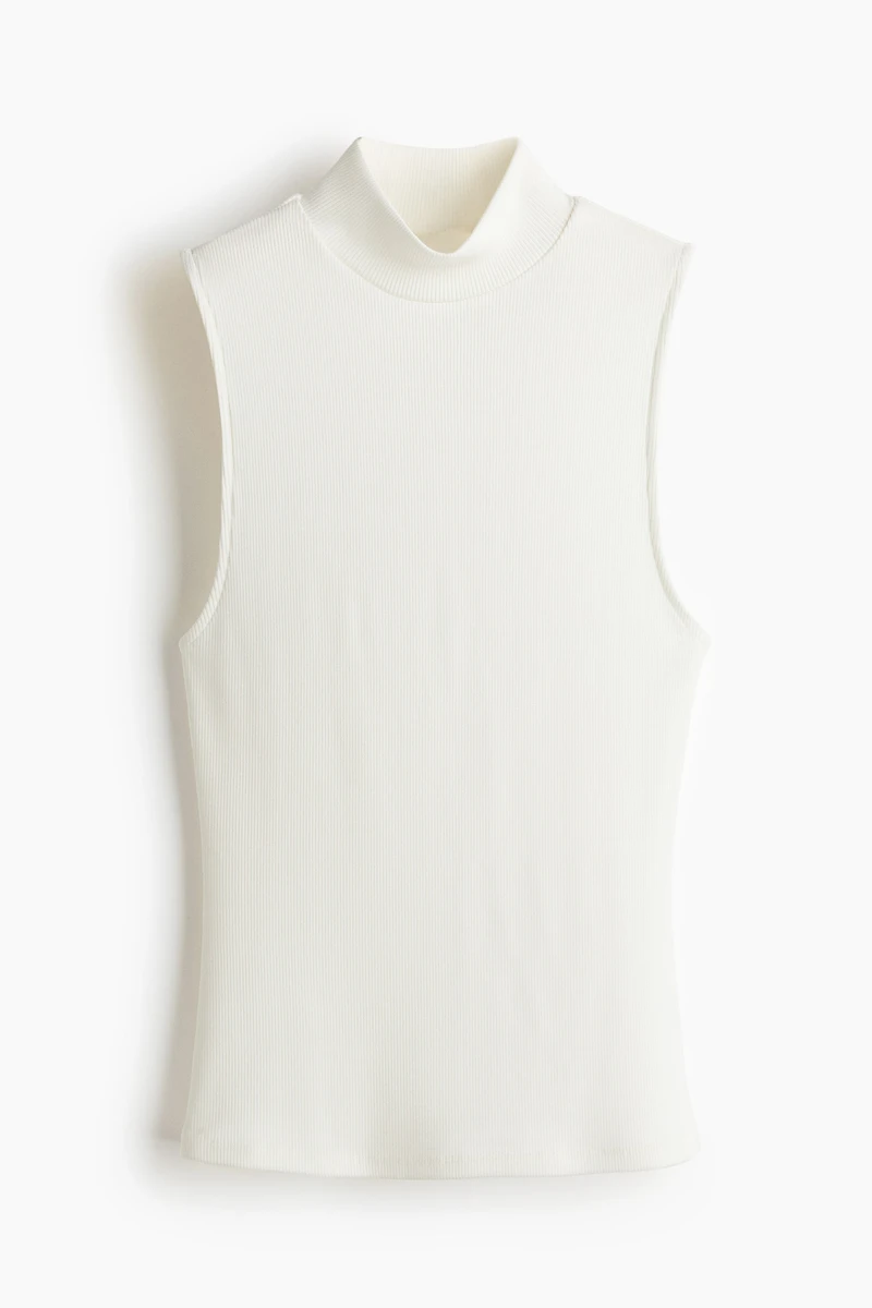 Viscose Mock Turtleneck Top