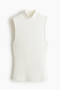 Viscose Mock Turtleneck Top