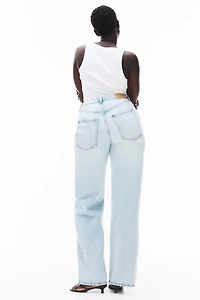 Curvy Fit Wide Ultra High Jeans