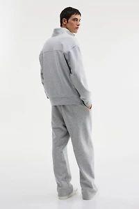 Chandail ample avec col à fermeture éclair