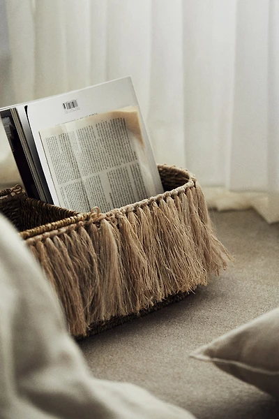 Tasseled Seagrass Storage Caddy