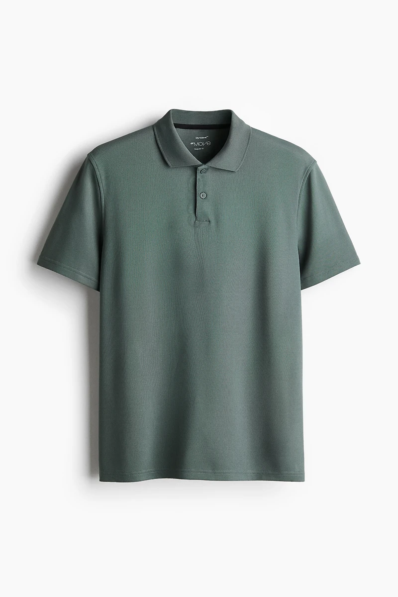 Regular Fit Piqué Sports Shirt