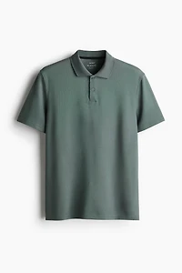Regular Fit Piqué Sports Shirt