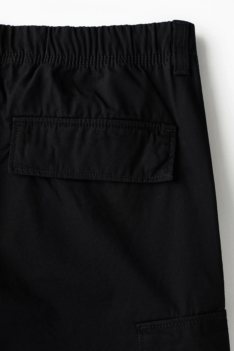 Relaxed-Fit Cotton Cargo Pants