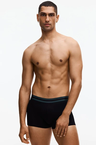 Lot de 10 caleçons boxeurs courts en coton