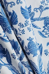 Flared Cotton Poplin Skirt