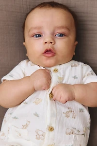 Cotton Muslin Romper Suit