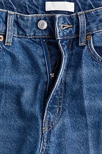 Wide High Ankle Jeans