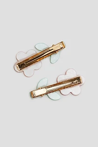 2-Pack Appliquéd Hair Clips