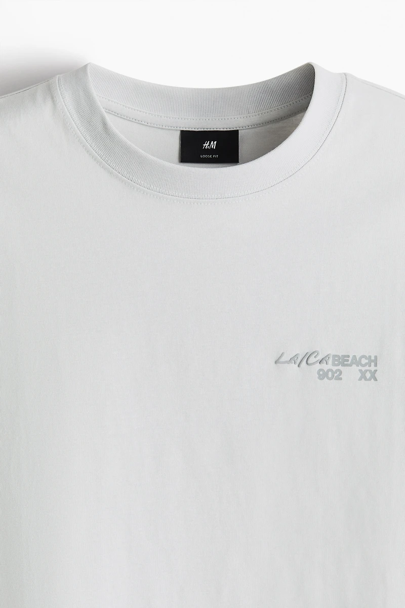 Loose Fit Printed T-shirt