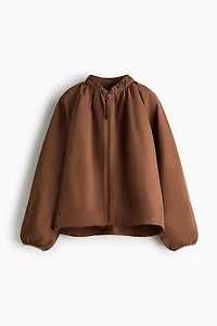 Gathered Bomber Jacket