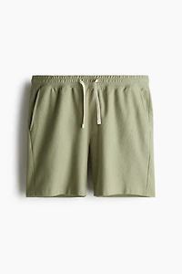 Regular Fit Piqué Shorts