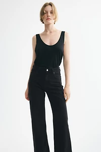 Wide High Waist Jeans