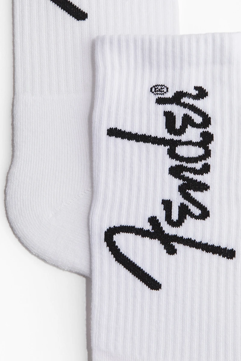 Chaussettes avec motif
