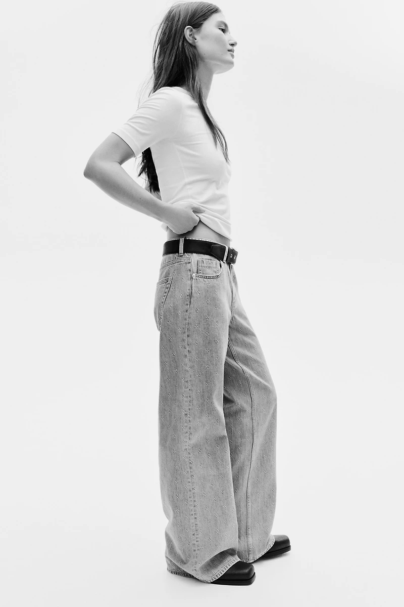 Wide High Waist Jeans