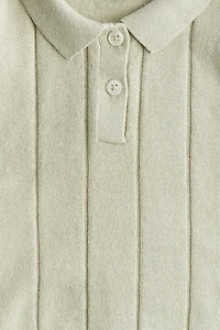 Knit Polo Shirt