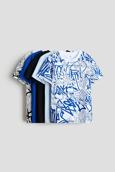 5-pack Cotton T-Shirts