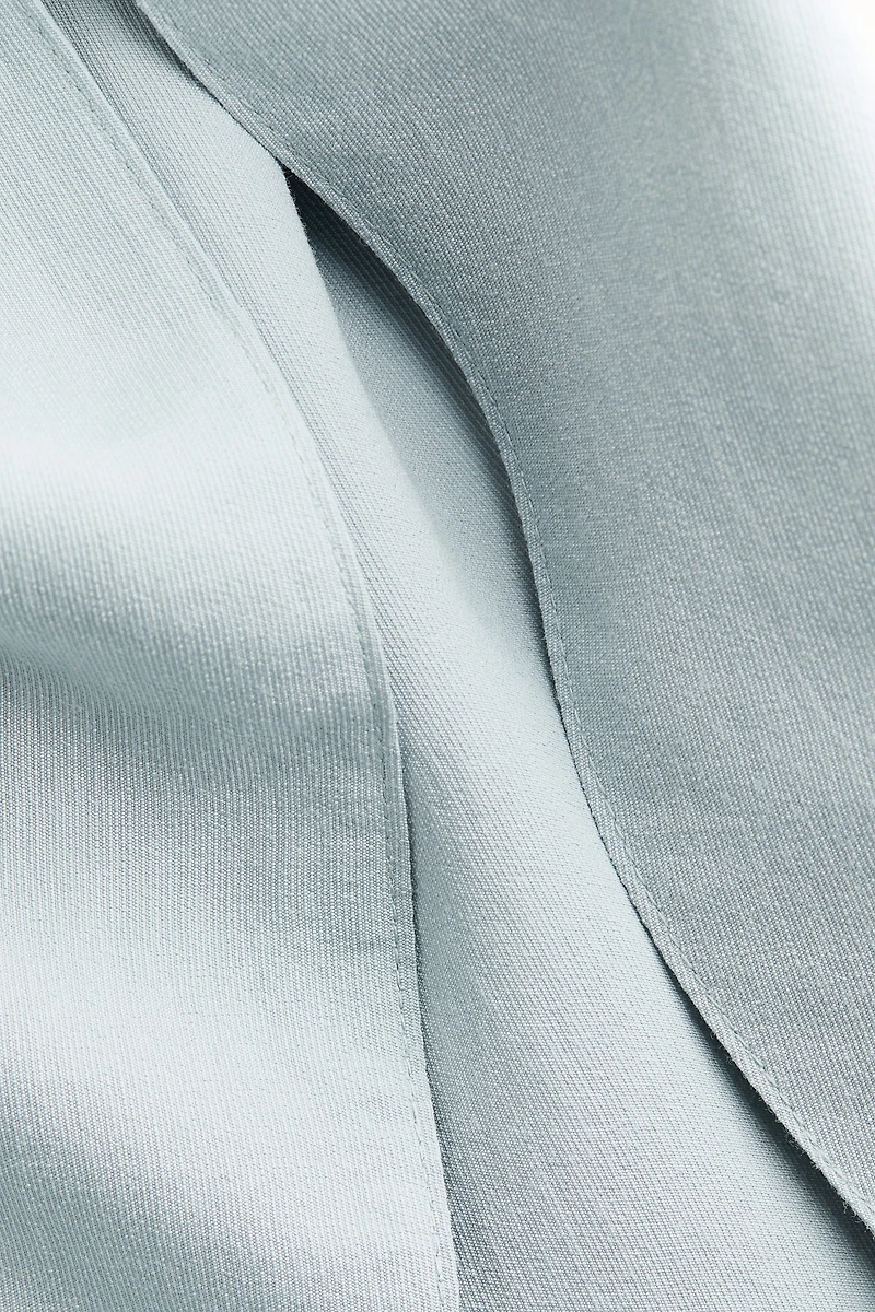Wide-Leg Tie-Detail Pants