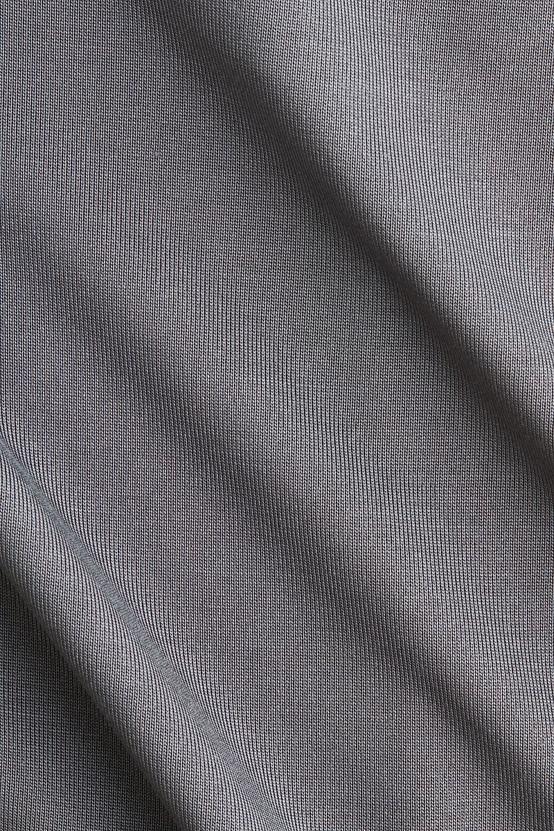 Modal-Blend Mock Turtleneck Top