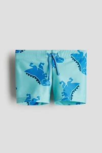 Printed Swim Trunks
