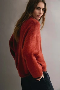 Oversized Mohair-Blend Sweater