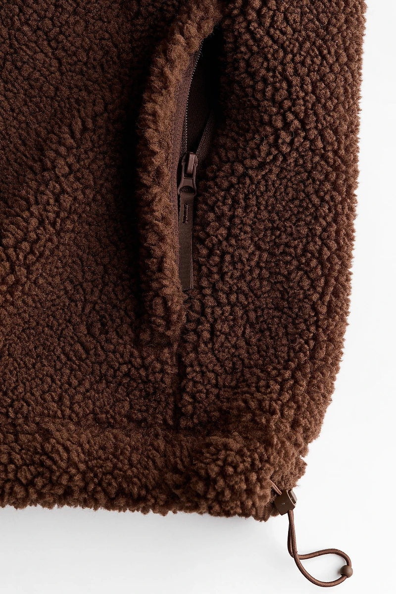 Veste de sport ample en polar