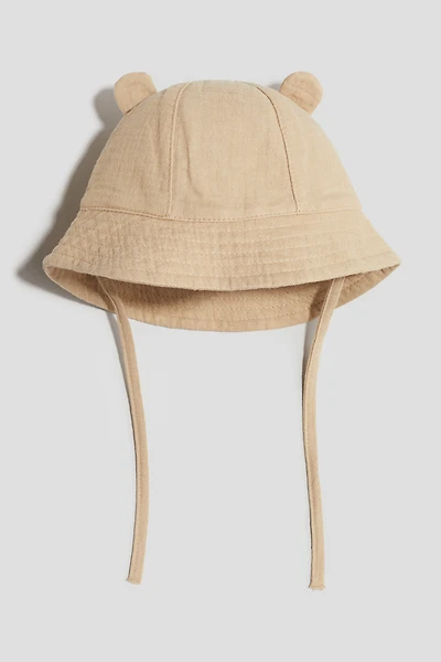 Ear-detail Sun Hat