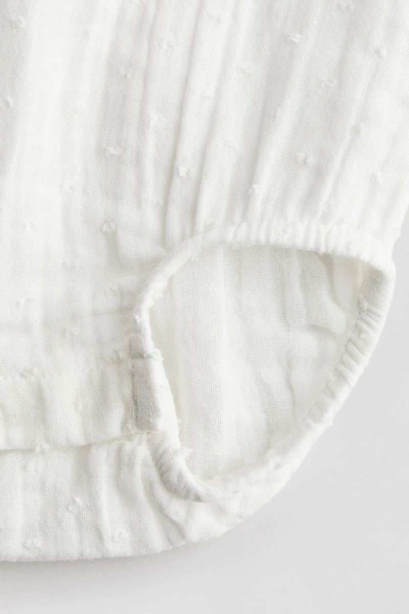 Cotton Muslin Romper Suit