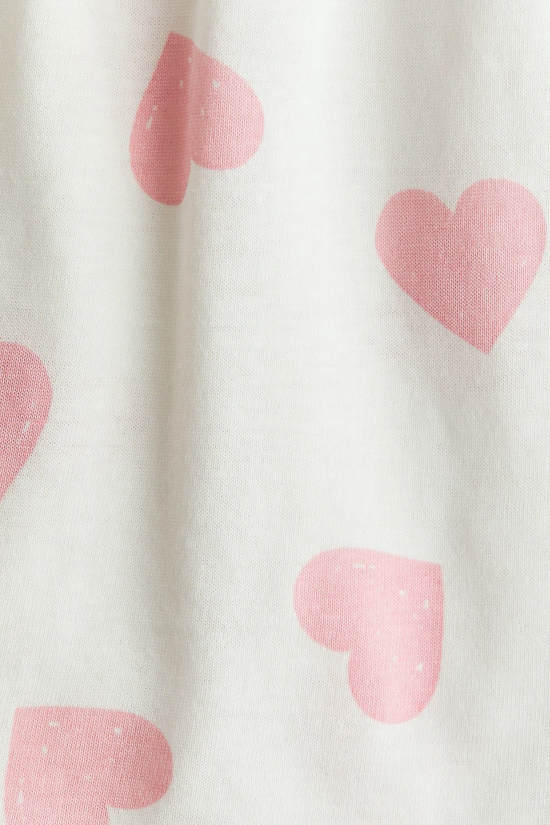 Robe en coton imprimé