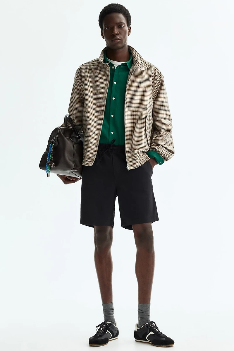 Relaxed-Fit Cotton Shorts