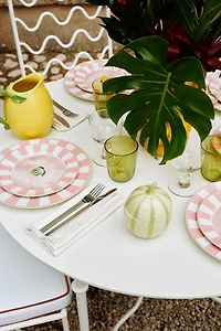 Medium-Sized Porcelain Plate with Motif