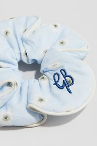 Patterned Cotton Scrunchie