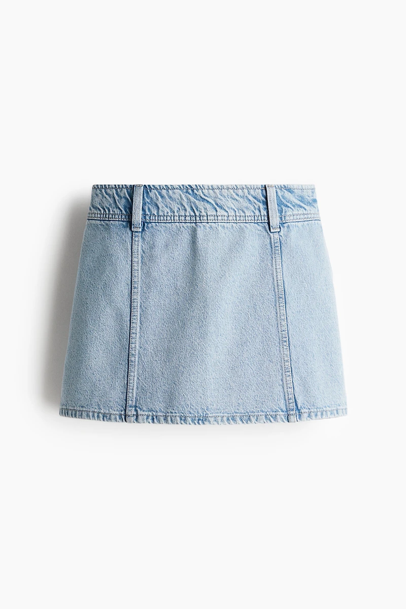 Denim Mini Skirt
