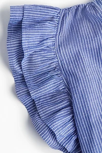 Ruffle-Trimmed Blouse