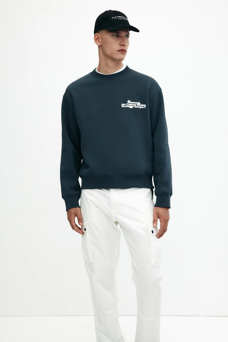 Pantalon cargo coupe classique