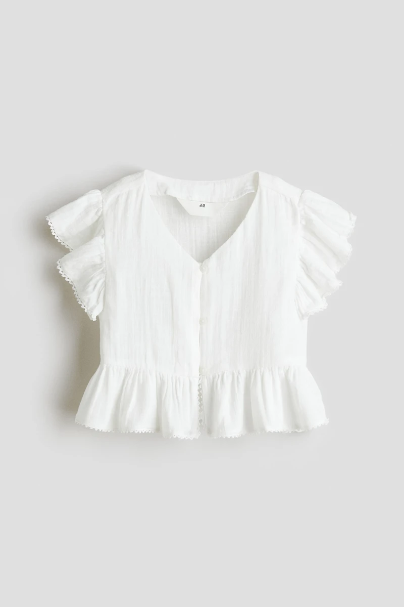 Cotton Muslin Blouse