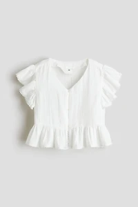Cotton Muslin Blouse
