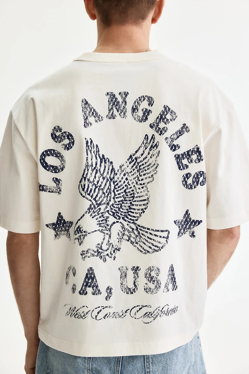 T-shirt imprimé ample