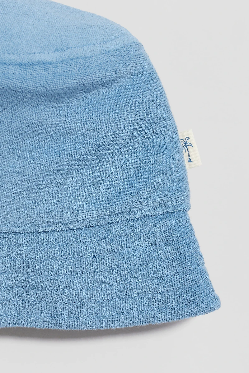 Cotton Terry Bucket Hat