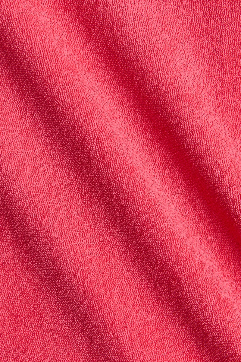 2-Piece Ruffle-Trimmed Terry Set