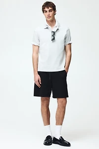 Regular-Fit Interlock Shorts