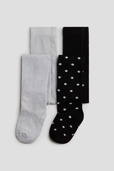 2-Pack Fine-Knit Tights