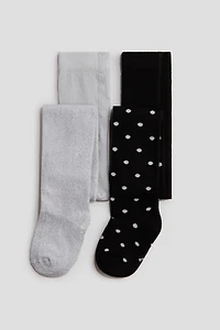 2-Pack Fine-Knit Tights