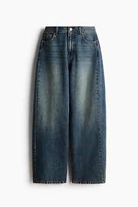 Barrel Regular Waist Jeans
